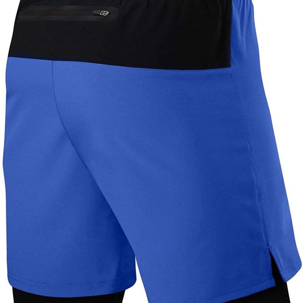 Running Shorts Inner Compression Short Zip… - Picture 5 of 6